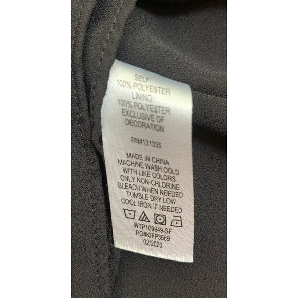 Nine Britton Stitch Fix Cami Blouse Women’s Medium Black Floral Spaghetti Straps - Picture 12 of 12